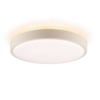 Brilliant - LED lubų šviestuvas SOLISTRA LED/18W/230V, skersmuo 34,5 cm, smėlio spalvos