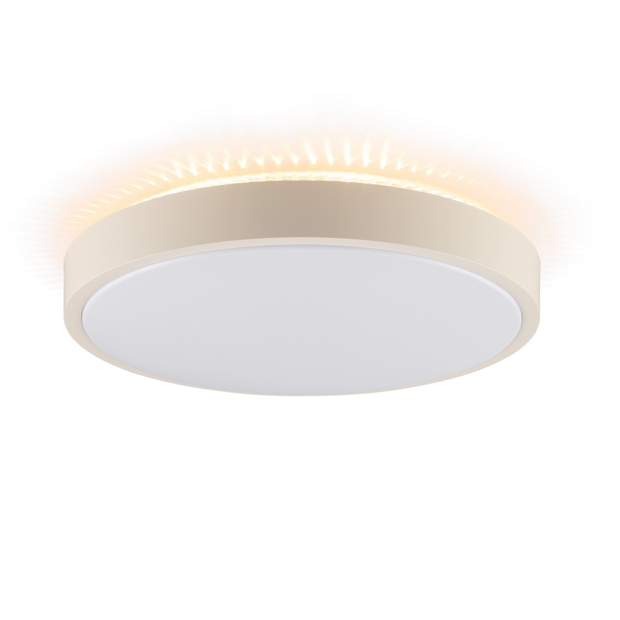 Brilliant - LED lubų šviestuvas SOLISTRA LED/18W/230V, skersmuo 34,5 cm, smėlio spalvos