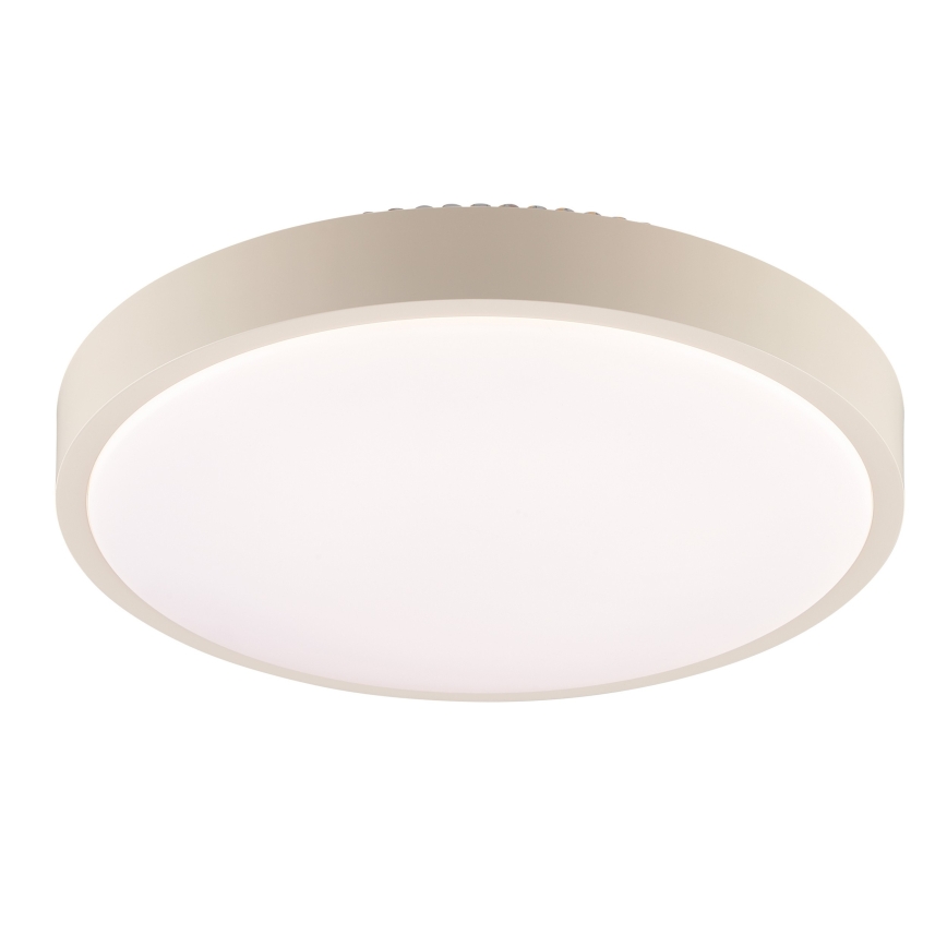 Brilliant - LED lubų šviestuvas SOLISTRA LED/18W/230V, skersmuo 34,5 cm, smėlio spalvos
