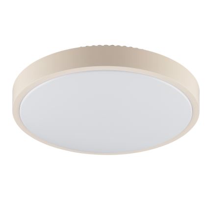 Brilliant - LED lubų šviestuvas SOLISTRA LED/18W/230V, skersmuo 34,5 cm, smėlio spalvos