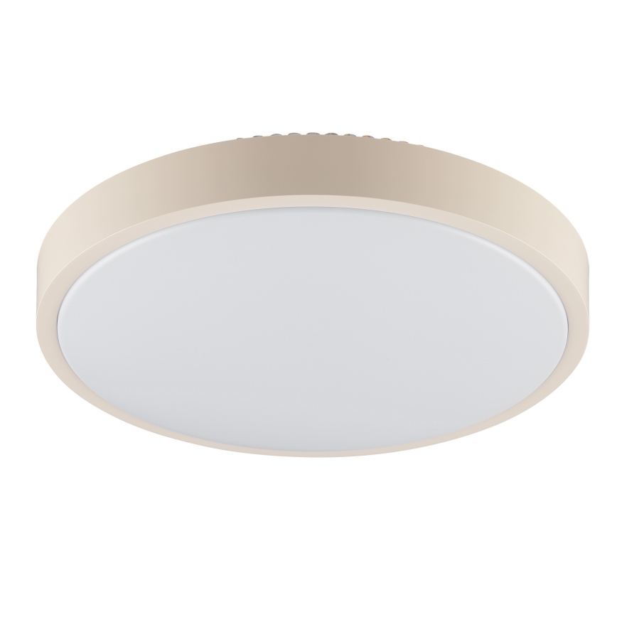 Brilliant - LED lubų šviestuvas SOLISTRA LED/18W/230V, skersmuo 34,5 cm, smėlio spalvos