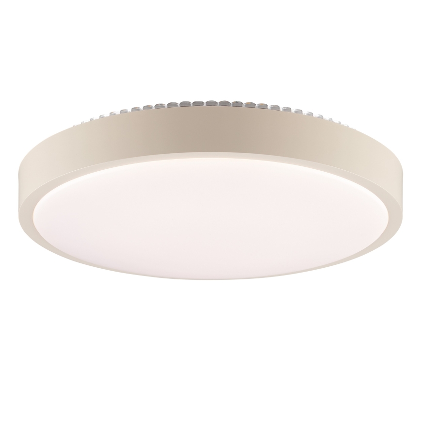 Brilliant - LED lubų šviestuvas SOLISTRA LED/18W/230V, skersmuo 34,5 cm, smėlio spalvos