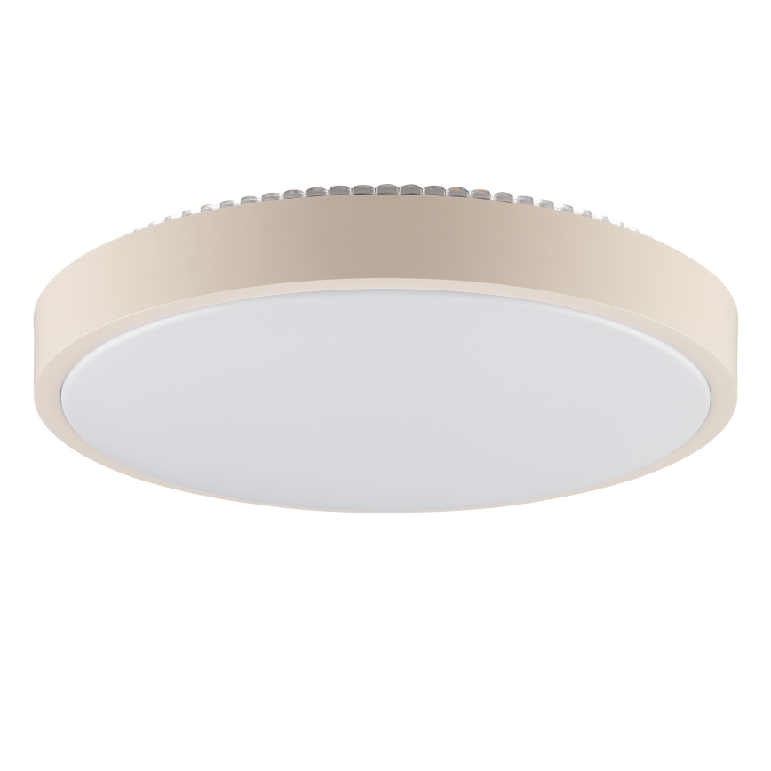 Brilliant - LED lubų šviestuvas SOLISTRA LED/18W/230V, skersmuo 34,5 cm, smėlio spalvos