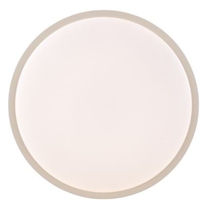 Brilliant - LED lubų šviestuvas SOLISTRA LED/18W/230V, skersmuo 34,5 cm, smėlio spalvos