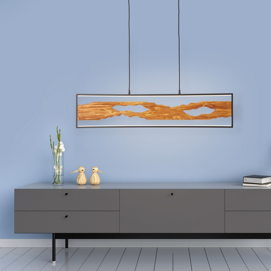 Brilliant - LED Pakabinamas sietynas CHAUMONT LED/20W/230V pušis