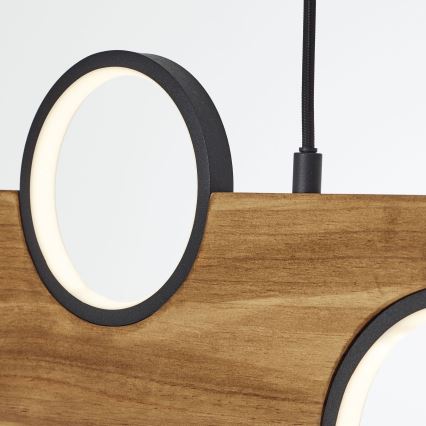 Brilliant - LED Pakabinamas sietynas CHEESY LED/34W/230V pušis