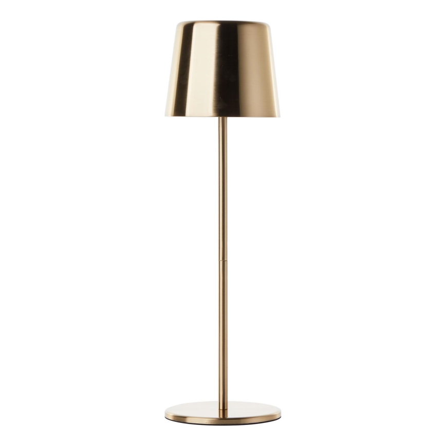 Brilliant - LED Pritemdomas jutiklinė lauko lempa XAANA LED/4W/5V 3000/4000/6500K 2600 mAh IP44 auksas