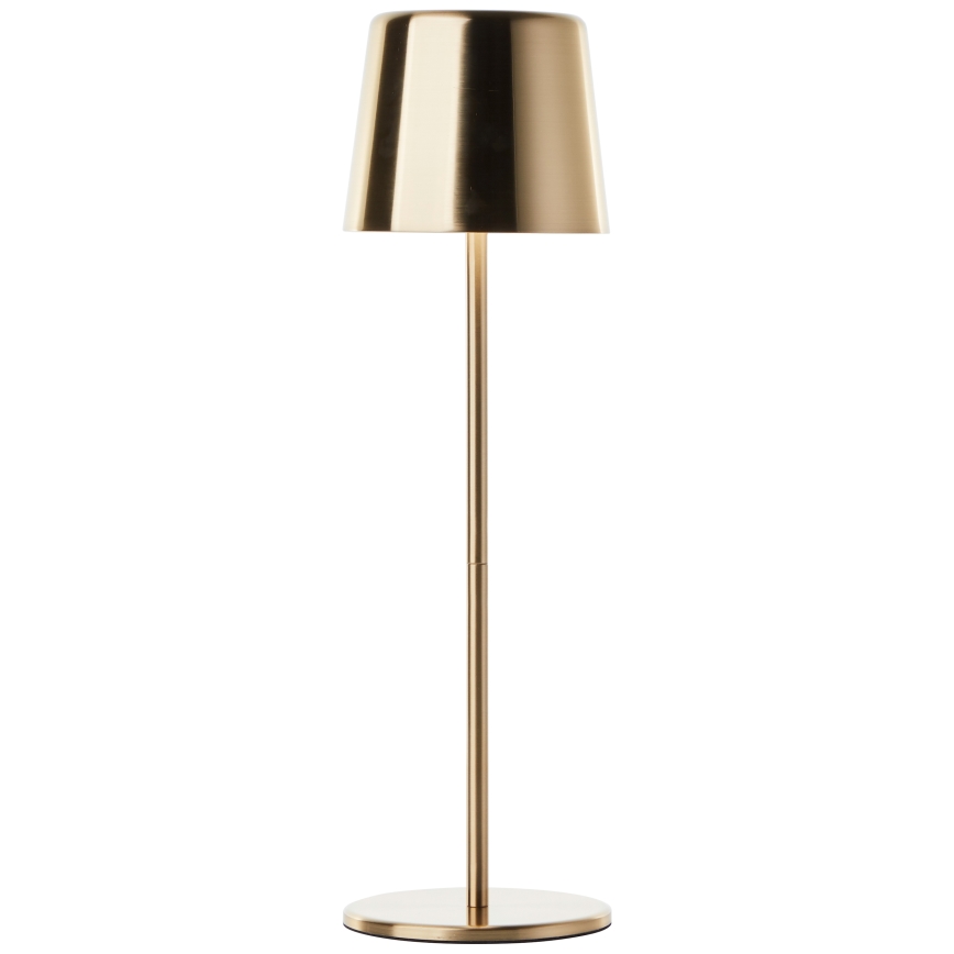 Brilliant - LED Pritemdomas jutiklinė lauko lempa XAANA LED/4W/5V 3000/4000/6500K 2600 mAh IP44 auksas