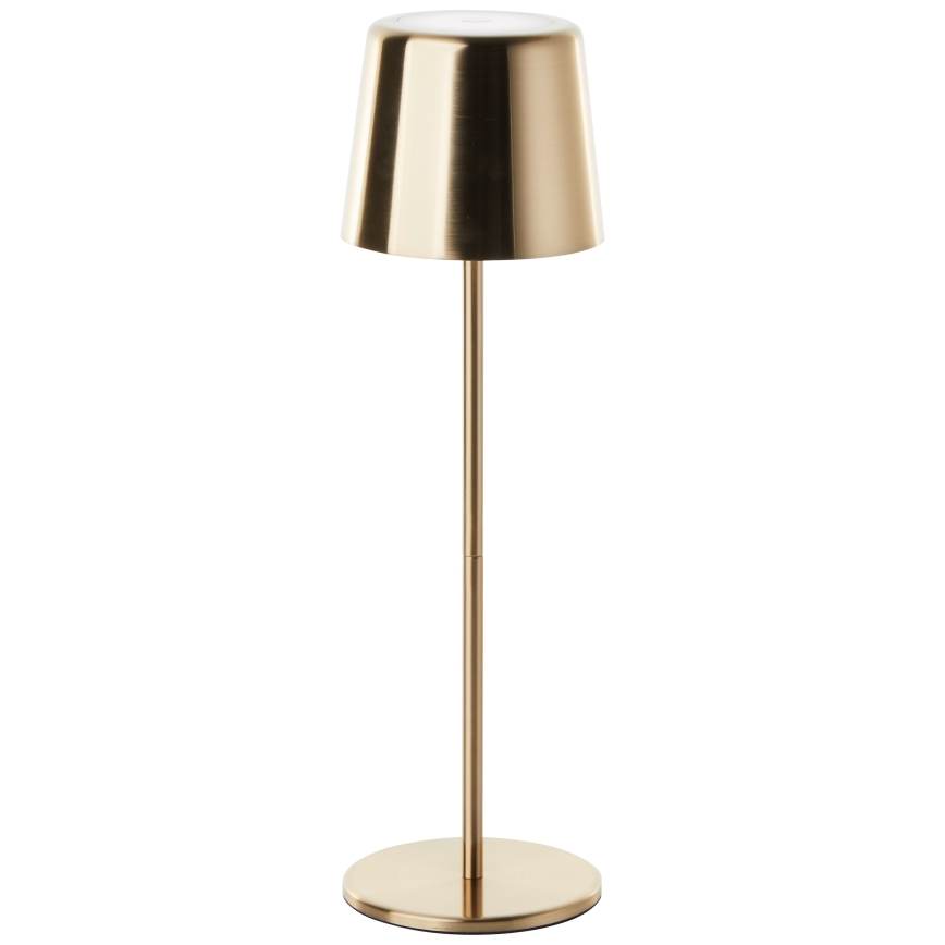 Brilliant - LED Pritemdomas jutiklinė lauko lempa XAANA LED/4W/5V 3000/4000/6500K 2600 mAh IP44 auksas