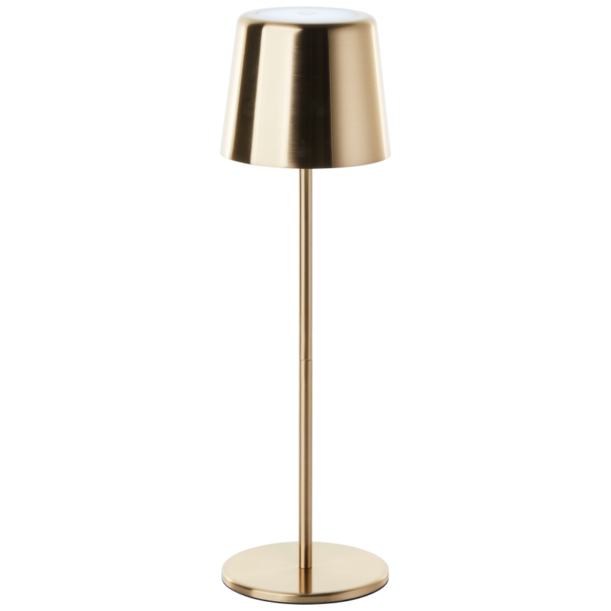 Brilliant - LED Pritemdomas jutiklinė lauko lempa XAANA LED/4W/5V 3000/4000/6500K 2600 mAh IP44 auksas