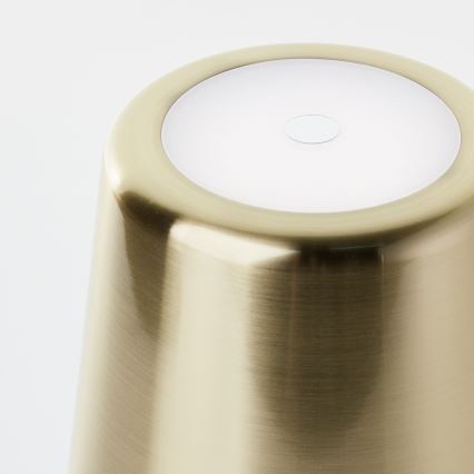 Brilliant - LED Pritemdomas jutiklinė lauko lempa XAANA LED/4W/5V 3000/4000/6500K 2600 mAh IP44 auksas
