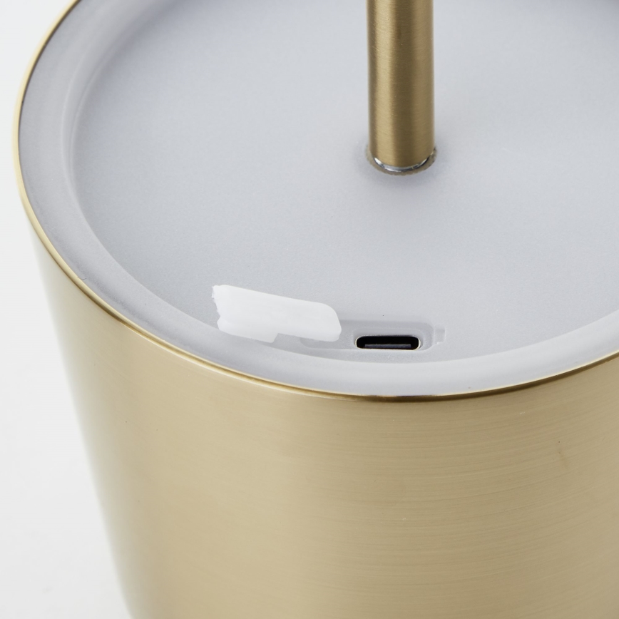 Brilliant - LED Pritemdomas jutiklinė lauko lempa XAANA LED/4W/5V 3000/4000/6500K 2600 mAh IP44 auksas