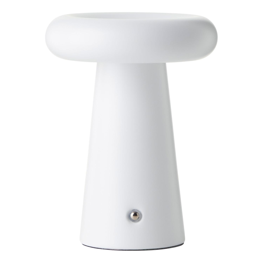 Brilliant - LED Pritemdomas jutiklinė lauko Stalinis šviestuvas MUFFIN LED/3W/5V USB 2600 mAh IP44 balta