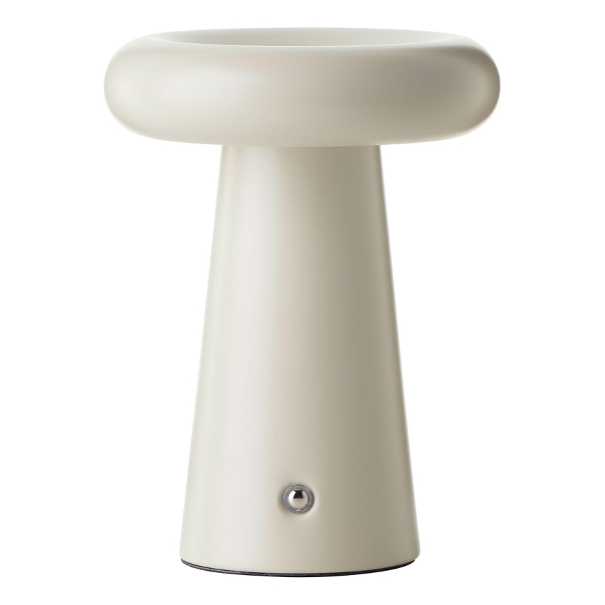 Brilliant - LED pritemdomas, liečiamas stalinis šviestuvas MUFFIN LED/3W/5V USB 2600 mAh IP44 krém