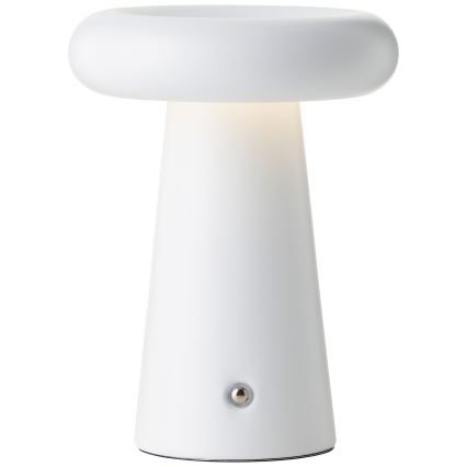 Brilliant - LED Pritemdomas jutiklinė lauko Stalinis šviestuvas MUFFIN LED/3W/5V USB 2600 mAh IP44 balta