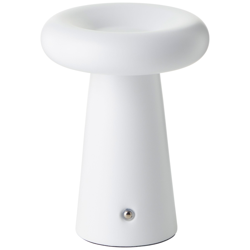 Brilliant - LED Pritemdomas jutiklinė lauko Stalinis šviestuvas MUFFIN LED/3W/5V USB 2600 mAh IP44 balta