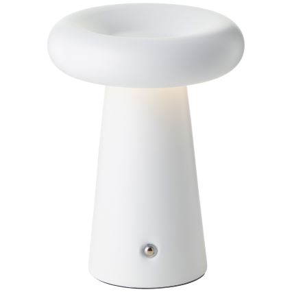 Brilliant - LED Pritemdomas jutiklinė lauko Stalinis šviestuvas MUFFIN LED/3W/5V USB 2600 mAh IP44 balta
