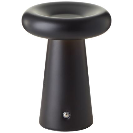 Brilliant - LED Pritemdomas jutiklinė lauko Stalinis šviestuvas MUFFIN LED/3W/5V USB 2600 mAh IP44 juoda