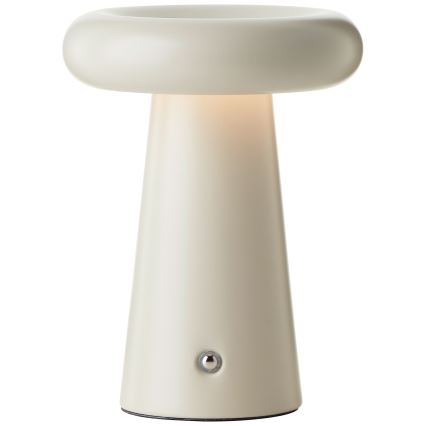 Brilliant - LED pritemdomas, liečiamas stalinis šviestuvas MUFFIN LED/3W/5V USB 2600 mAh IP44 krém