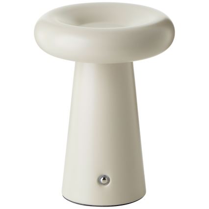 Brilliant - LED pritemdomas, liečiamas stalinis šviestuvas MUFFIN LED/3W/5V USB 2600 mAh IP44 krém