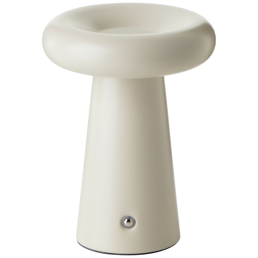 Brilliant - LED pritemdomas, liečiamas stalinis šviestuvas MUFFIN LED/3W/5V USB 2600 mAh IP44 krém