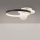 Brilliant - LED Pritemdomas lubinis šviestuvas ATLANTA LED/24W/230V juoda/balta