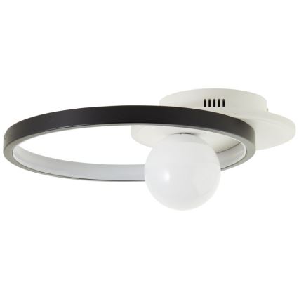 Brilliant - LED Pritemdomas lubinis šviestuvas ATLANTA LED/24W/230V juoda/balta