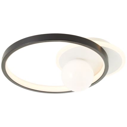 Brilliant - LED Pritemdomas lubinis šviestuvas ATLANTA LED/24W/230V juoda/balta