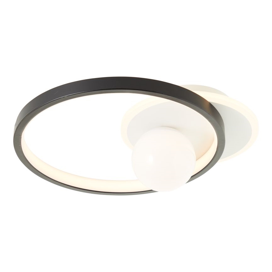 Brilliant - LED Pritemdomas lubinis šviestuvas ATLANTA LED/24W/230V juoda/balta