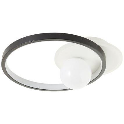 Brilliant - LED Pritemdomas lubinis šviestuvas ATLANTA LED/24W/230V juoda/balta