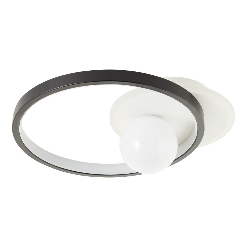 Brilliant - LED Pritemdomas lubinis šviestuvas ATLANTA LED/24W/230V juoda/balta