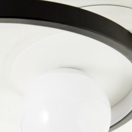 Brilliant - LED Pritemdomas lubinis šviestuvas ATLANTA LED/24W/230V juoda/balta