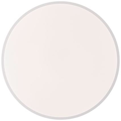Brilliant - LED Pritemdomas lubinis šviestuvas BAARLO LED/36W/230V 3000-6500K diametras 50 cm balta/Kietmedis + nuotolinio valdymo pultas - FSC sertifikuota