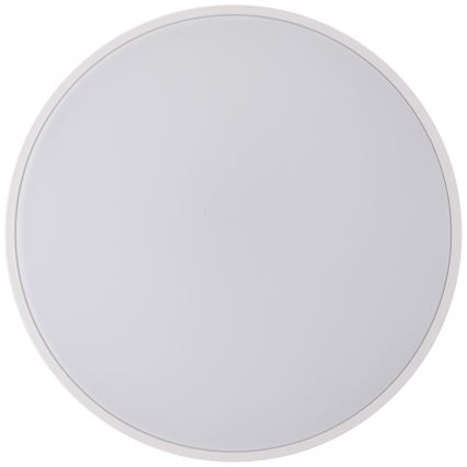 Brilliant - LED Pritemdomas lubinis šviestuvas BAARLO LED/36W/230V 3000-6500K diametras 50 cm balta/Kietmedis + nuotolinio valdymo pultas - FSC sertifikuota