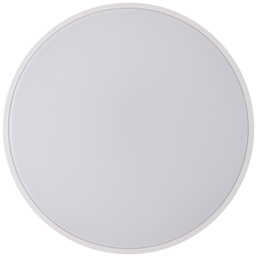 Brilliant - LED Pritemdomas lubinis šviestuvas BAARLO LED/36W/230V 3000-6500K diametras 50 cm balta/Kietmedis + nuotolinio valdymo pultas - FSC sertifikuota