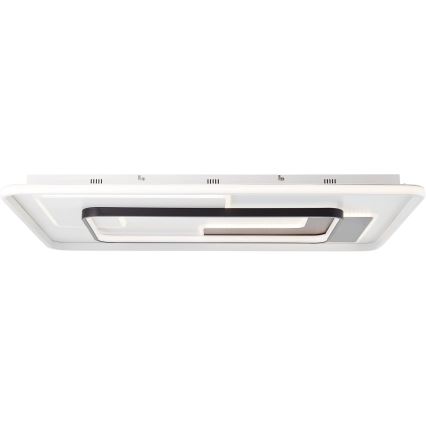 Brilliant - LED Pritemdomas lubinis šviestuvas BARDEN LED/57W/230V 3000-6800K 60x90 cm balta + nuotolinio valdymo pultas