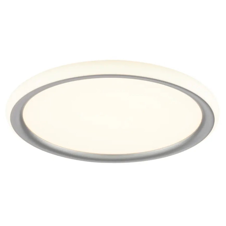 Brilliant - LED reguliuojamas lubinis šviestuvas CARLOZ LED/16W/230V Ø 30 cm balta/pilka