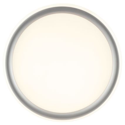 Brilliant - LED reguliuojamas lubinis šviestuvas CARLOZ LED/16W/230V Ø 30 cm balta/pilka