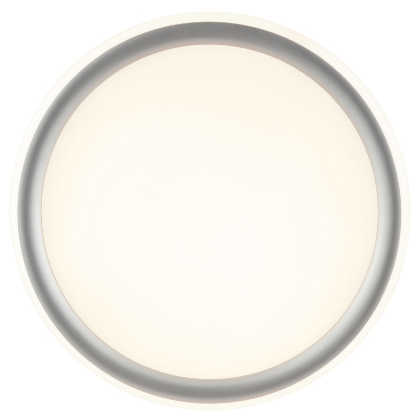 Brilliant - LED reguliuojamas lubinis šviestuvas CARLOZ LED/16W/230V Ø 30 cm balta/pilka