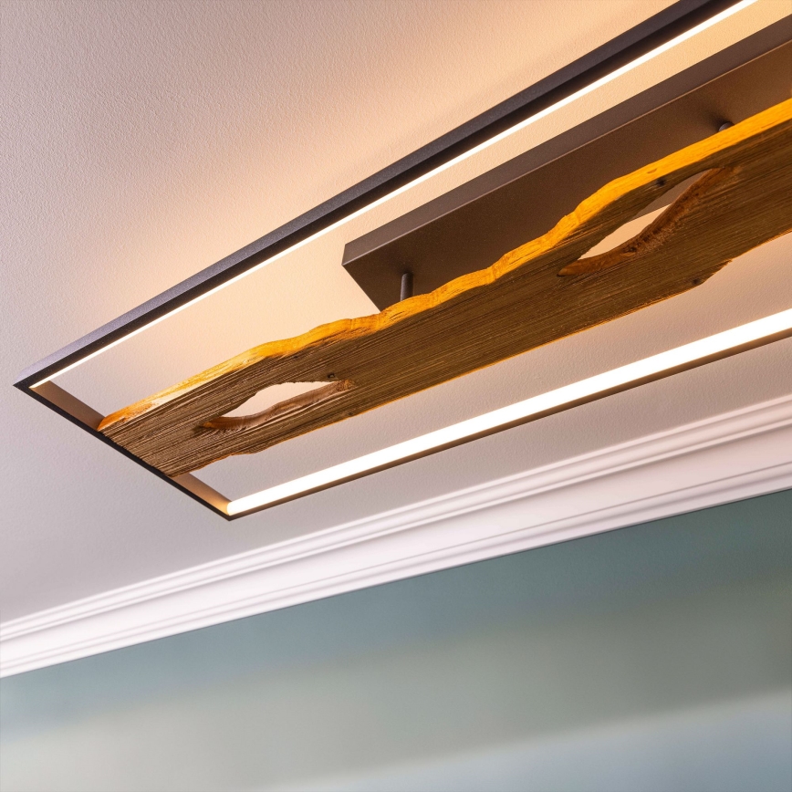 Brilliant - LED Pritemdomas lubinis šviestuvas CHAUMONT LED/48W/230V Kietmedis - FSC sertifikuota