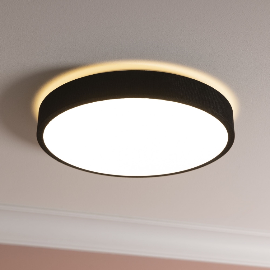 Brilliant - LED Pritemdomas lubinis šviestuvas FILIZ LED/24W/230V diametras 38,5 cm juoda