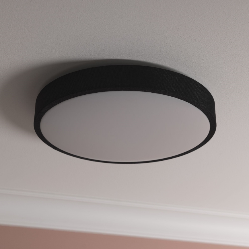 Brilliant - LED Pritemdomas lubinis šviestuvas FILIZ LED/24W/230V diametras 38,5 cm juoda