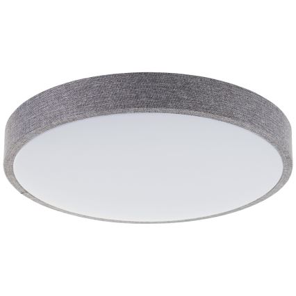 Brilliant - LED Pritemdomas lubinis šviestuvas FILIZ LED/24W/230V diametras 38,5 cm pilka