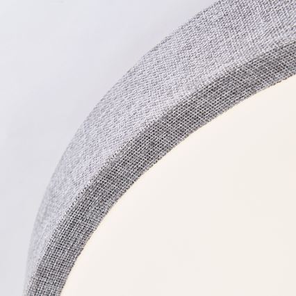 Brilliant - LED Pritemdomas lubinis šviestuvas FILIZ LED/24W/230V diametras 38,5 cm pilka