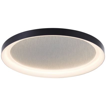 Brilliant - LED Pritemdomas lubinis šviestuvas QUITO LED/30W/230V 3000K diametras 42 cm juoda