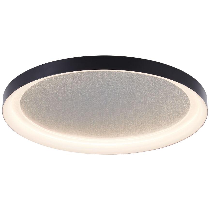 Brilliant - LED Pritemdomas lubinis šviestuvas QUITO LED/30W/230V 3000K diametras 42 cm juoda