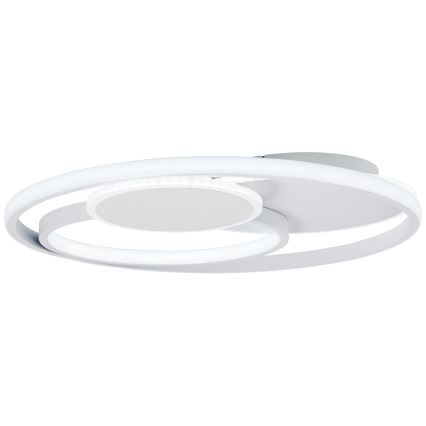 Brilliant - LED Pritemdomas lubinis šviestuvas RUNDA LED/50W/230V 3000-6500K balta + nuotolinio valdymo pultas