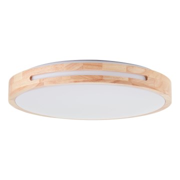 Brilliant - LED Pritemdomas lubinis šviestuvas WOODBURY LED/24W/230V diametras 39 cm Kietmedis - FSC sertifikuota