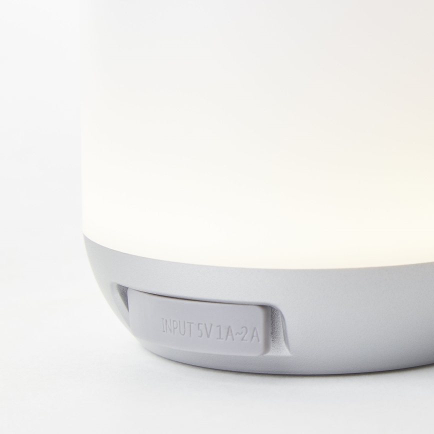 Brilliant - LED pritemdomas stalinis lauko šviestuvas GEMMA LED/1,9W/5V IP44 balta