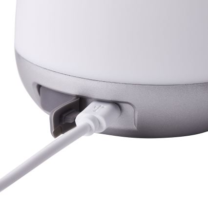 Brilliant - LED pritemdomas stalinis lauko šviestuvas GEMMA LED/1,9W/5V IP44 balta